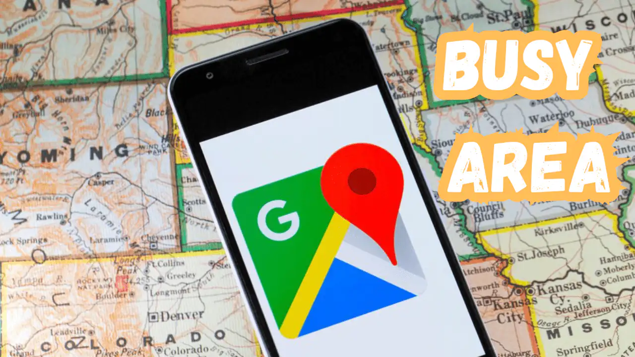 Busy Area Google Maps Icon